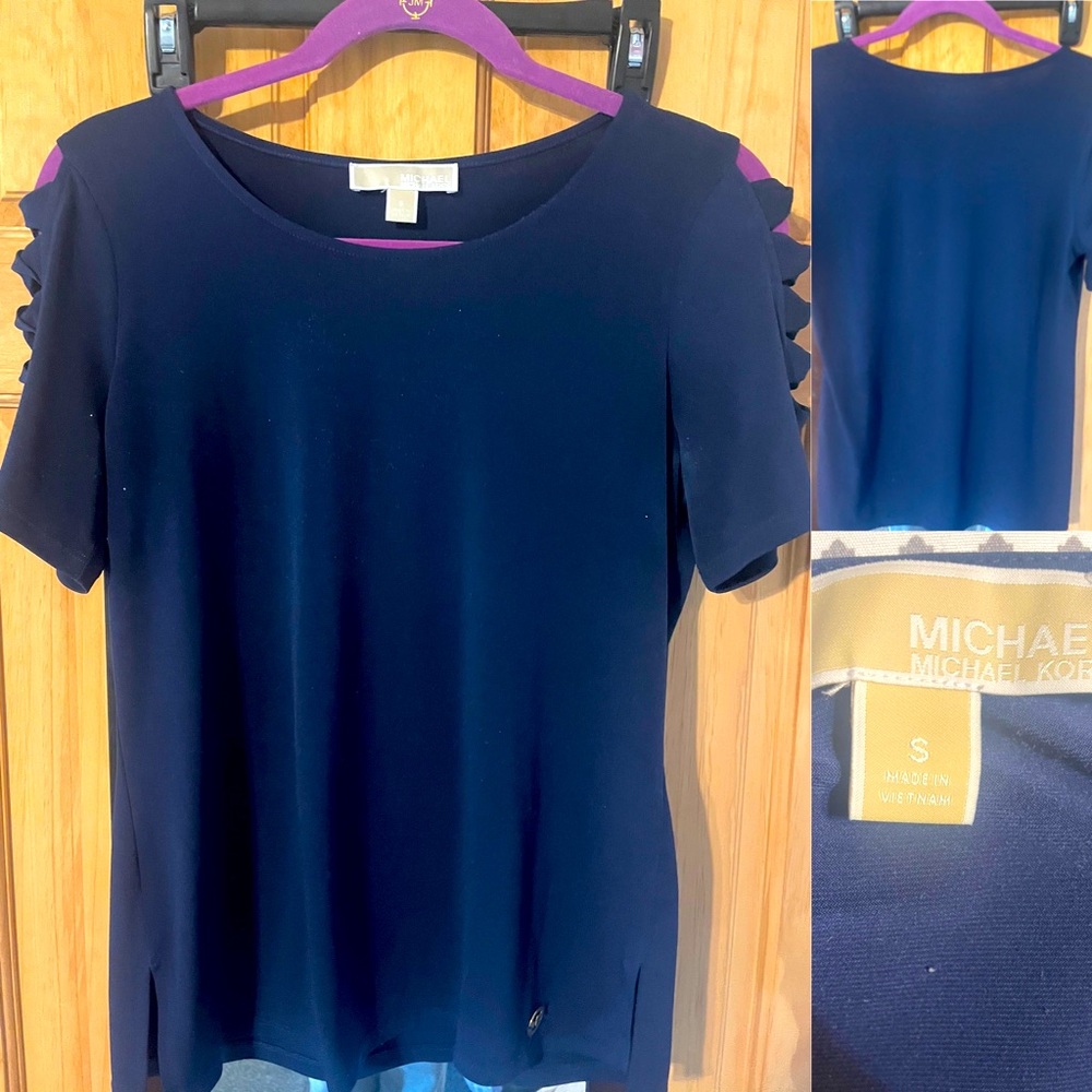 MK Navy Blue top